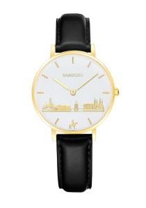 Bamberg Uhr Bamberg Uhr 32 mm 32-G1-gelbgold-weiß-LB bei Juwelier Triebel in Bamberg