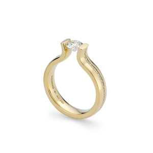 Niessing Spannring Lucia Highlights Classic Yellow N361921 bei Juwelier Triebel in Bamberg