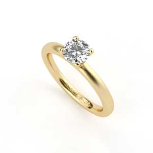 Niessing Verlobungsring Amatis 4 Krappen Classic Yellow N331960 bei Juwelier Triebel in Bamberg