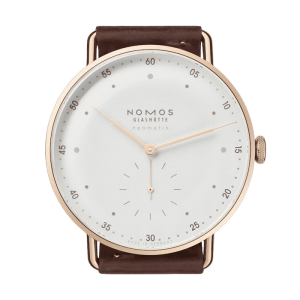 NOMOS Glashütte Metro Roségold neomatik 39 1180 bei Juwelier Triebel in Bamberg