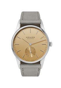 NOMOS Glashütte Orion Orion 33 Gold 359 bei Juwelier Triebel in Bamberg