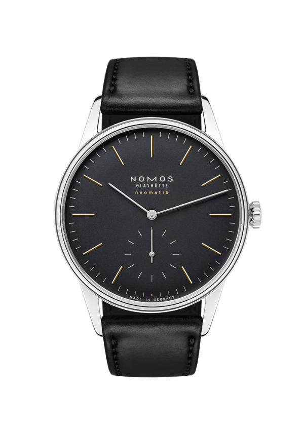 NOMOS Glashütte Orion Orion Neomatik New Black 396 bei Juwelier Triebel in Bamberg