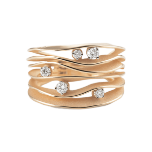 Annamaria Cammilli Essential Dune Ring Orange Gold GAN0914J bei Juwelier Triebel in Bamberg