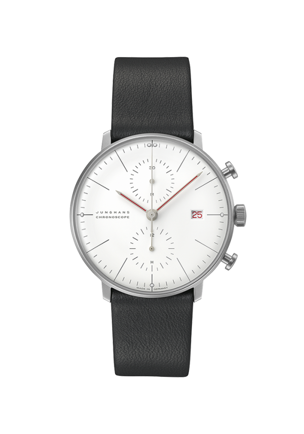 Junghans max bill Chronoscope Bauhaus 027/4303.02 bei Juwelier Triebel in Bamberg