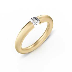 Niessing Spannring Verlauf Classic Yellow N141790 bei Juwelier Triebel in Bamberg