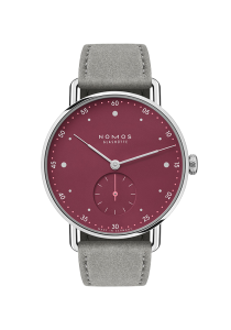 NOMOS Glashütte Metro Metro 33 muted Red 1123 bei Juwelier Triebel in Bamberg