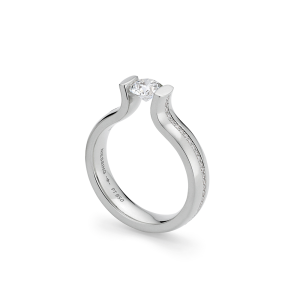 Niessing Spannring Lucia Highlights Platinum N361921 bei Juwelier Triebel in Bamberg