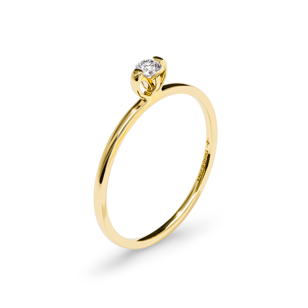 Niessing Verlobungsring Princess C Classic Yellow N381960 bei Juwelier Triebel in Bamberg