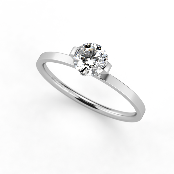 Niessing Verlobungsring Princess Platinum N301960 bei Juwelier Triebel in Bamberg