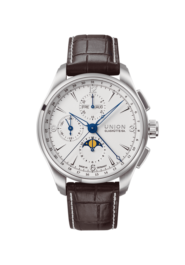 Union Glashütte Belisar Belisar Chronograph Mondphase D014.425.16.017.00 bei Juwelier Triebel in Bamberg