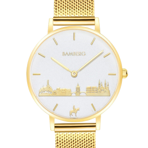 Bamberg Uhr Bamberg Uhr 32 mm 32-G1-gelbgold-weiß-MB bei Juwelier Triebel in Bamberg