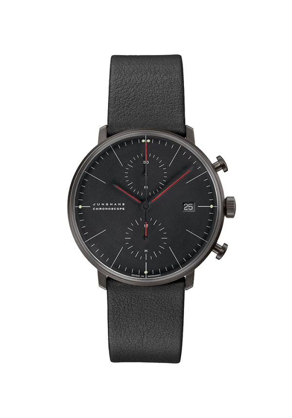 Junghans Junghans max bill max bill Chronoscope Bauhaus 027/4409.02 bei Juwelier Triebel in Bamberg