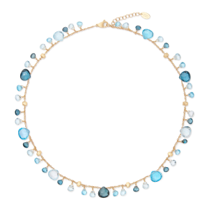 Marco Bicego Paradise einreihige Halskette mit Topas-Mix CB2584-E_TP01 bei Juwelier Triebel in Bamberg