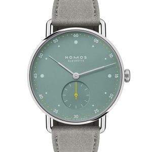 NOMOS Glashütte Metro Metro 33 Sage 1124.SB bei Juwelier Triebel in Bamberg