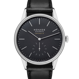 NOMOS Glashütte Orion Orion Neomatik 39 New Black 346 bei Juwelier Triebel in Bamberg