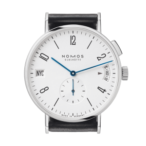 Nomos Glashütte  Tangomat GMT 635 bei Juwelier Triebel in Bamberg