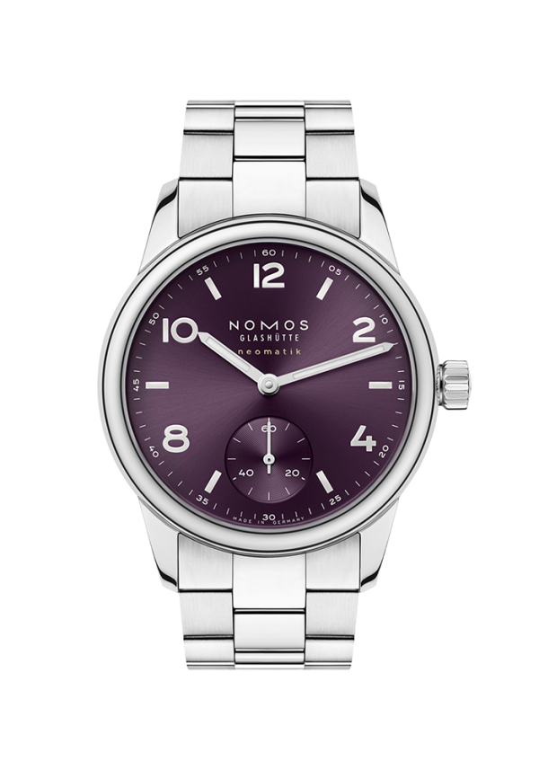 NOMOS Glashütte Club Club Sport Neomatik 34 Purple 757 bei Juwelier Triebel in Bamberg