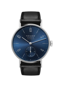 NOMOS Glashütte Tangente Tangente neomatik blaugold 191 bei Juwelier Triebel in Bamberg