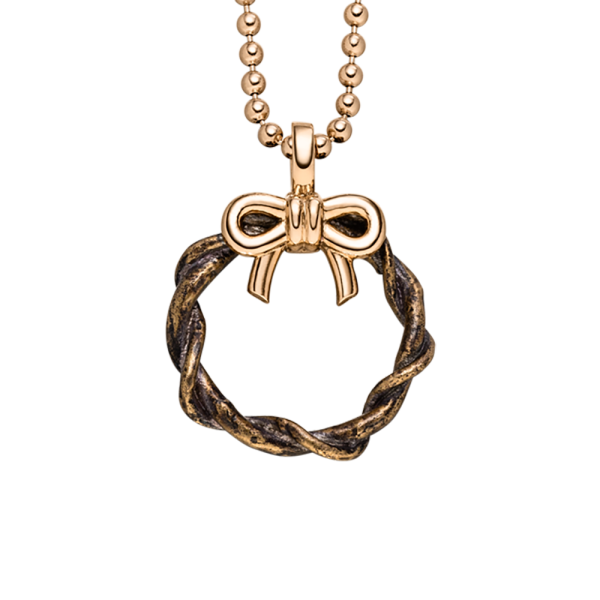 Bamberger Kollektion Süßholz Kollektion Süßholz Anhänger aus Bronze mit Kugelkette 240923p42640 bei Juwelier Triebel in Bamberg
