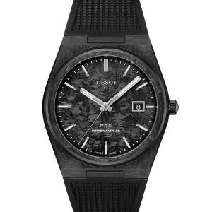 Tissot T-Classic PRX Powermatic 80 40mm Carbon T137.907.97.201.00 bei Juwelier Triebel in Bamberg