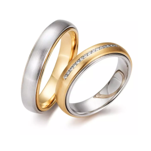 Gerstner Trauringe 4/28375/5 + 28376/5 bei Juwelier Triebel in Bamberg