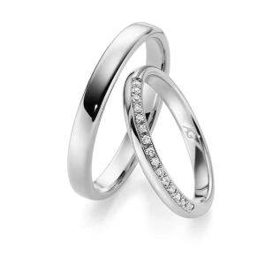 Gerstner Trauringe 4/28711/2.5 + 28711/3 bei Juwelier Triebel in Bamberg