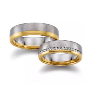 Gerstner Trauringe 4/27493/6 + 27493/6 bei Juwelier Triebel in Bamberg