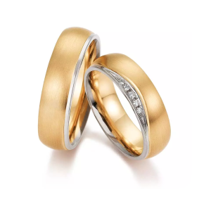 Gerstner Trauringe 4/28370/6 + 28370/6 bei Juwelier Triebel in Bamberg