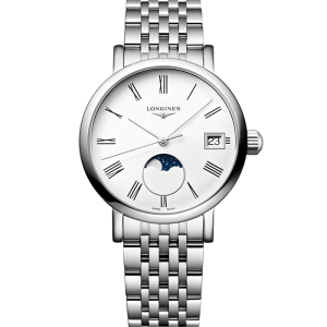 Longines Elegance Longines Elegant Collection Moonphase L4.330.4.11.6 bei Juwelier Triebel in Bamberg