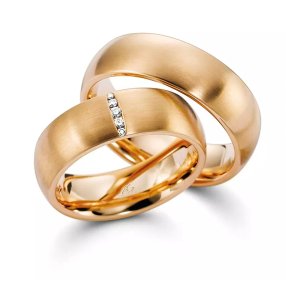 Gerstner Trauringe 4/28429/7 + 28429/7 bei Juwelier Triebel in Bamberg