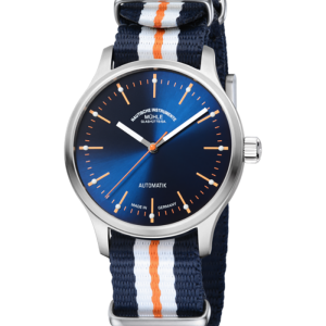 Mühle Glashütte Panova Blau mehrfarbig M1-40-72-NB bei Juwelier Triebel in Bamberg