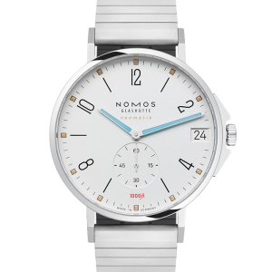 NOMOS Glashütte Tangente Sport neomatik 42 Datum weiß 580 bei Juwelier Triebel in Bamberg