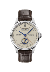 Union Glashütte 1893 1893 Johannes Dürrstein Edition "Doppelmondphase" D007.458.16.039.00 bei Juwelier Triebel in Bamberg