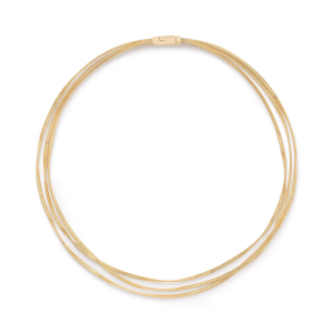 Marco Bicego Marrakech Dreireihige Halskette aus Gelbgold CG848 bei Juwelier Triebel in Bamberg