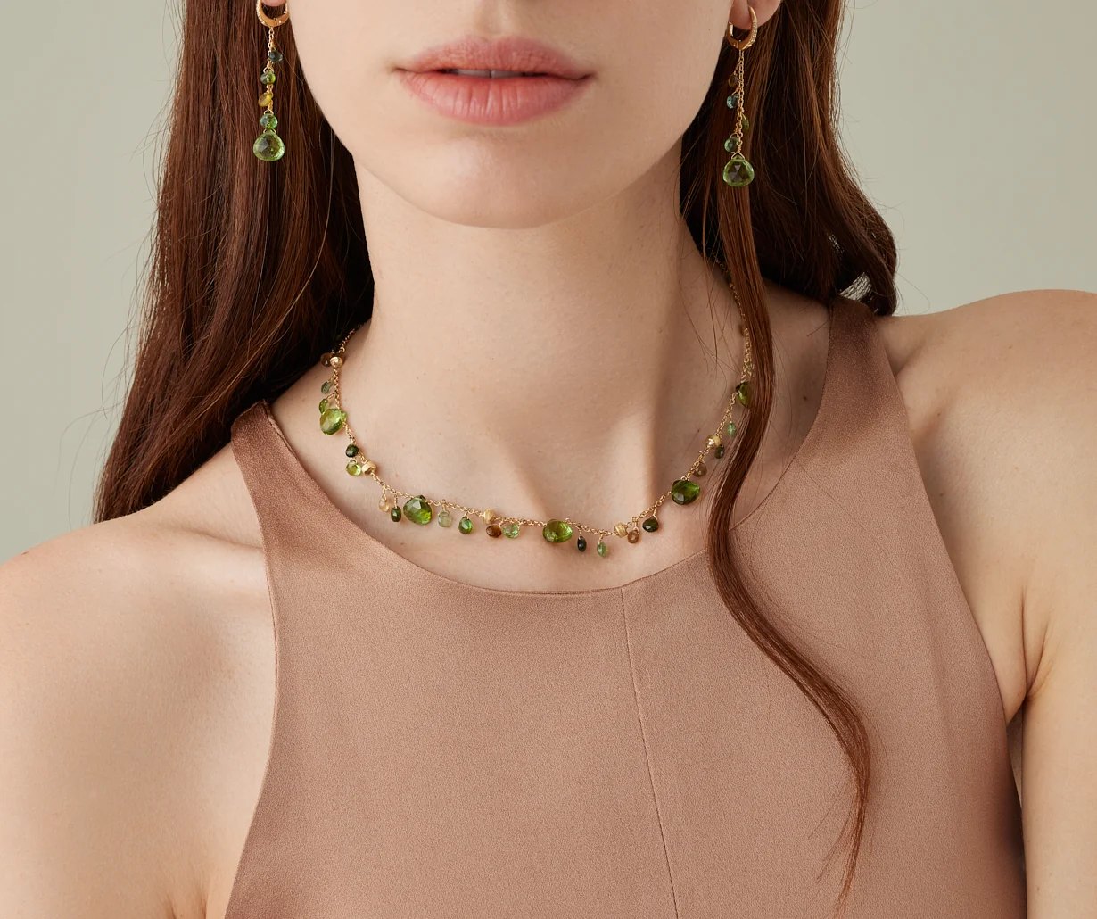 Marco Bicego Paradise Collier mit Amethyst und Turmalin – Sommerlook