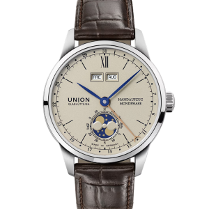 Union Glashütte 1893 1893 Johannes Dürrstein Edition "Doppelmondphase" D007.458.16.039.00 bei Juwelier Triebel in Bamberg