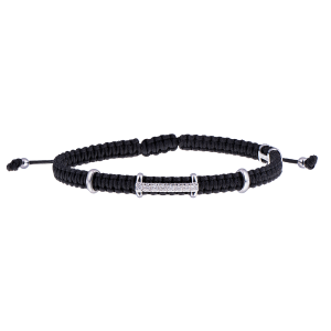 Concordia Armband Heritage schwarz Weißgold mit Diamanten AC18_1A-D-S bei Juwelier Triebel in Bamberg